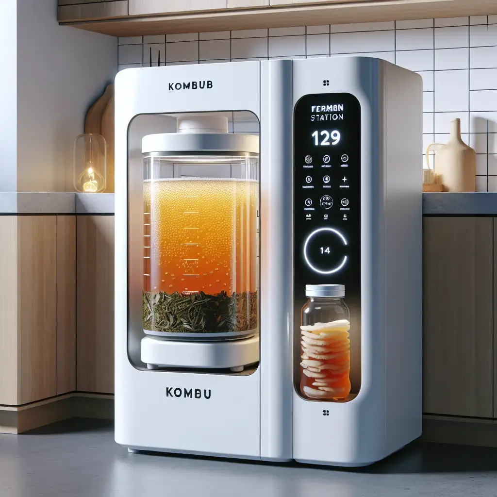 KOMBU Introduces the Fermenstation: A Modern Home Kombucha Brewer